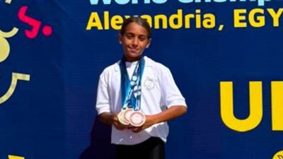 سارة أيمن: طموحي إحراز ذهبية أوليمبية في المستقبل