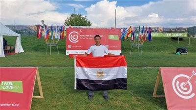 رقم قياسي أفريقي لإسماعيل عز الدين لاعب منتخب الشباب للقوس والسهم