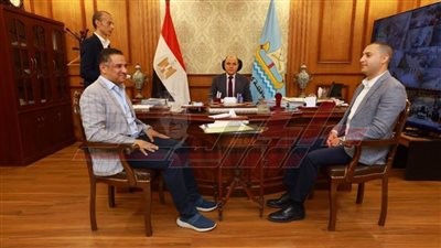 مناقشة ملفات ومشاكل الدوائر مع أعضاء مجلسي النواب والشيوخ بكفر الشيخ