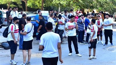 حافلات جماهير الزمالك تتحرك إلى الإسماعيلية لمؤازرة الفريق (صور)