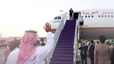 عاجل.. الرئيس السيسي يعود إلى أرض الوطن (صور)