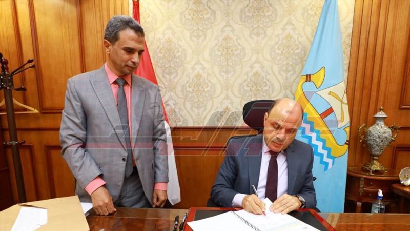 محافظ كفر الشيخ ووكيل