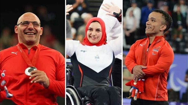 أبطال مصر البارالمبيين