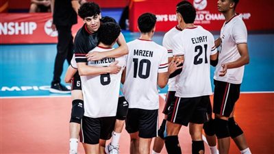 شباب الطائرة يتأهلون إلى الدور الثاني بعد الفوز على تركيا في بطولة العالم بالصين