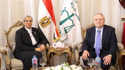 رئيس مجلس الدولة يستقبل رئيسة المجلس القومي للمرأة