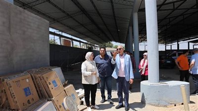 تمهيدًا لافتتاحه.. محافظ المنيا يتابع الأعمال الإنشائية بمجمع المواقف المطور على طريق مصر أسوان الزراعي