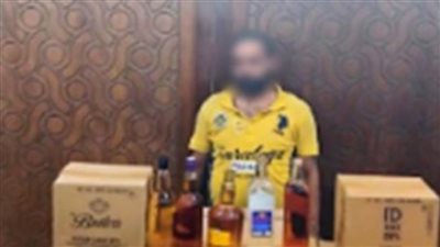 ضبط مخزن بدون ترخيص لبيع المشروبات الكحولية مجهولة المصدر بالإسكندرية