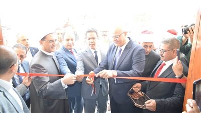 افتتاح مسجد الحبيب المصطفى بالحرم الجامعي بكفر سعد