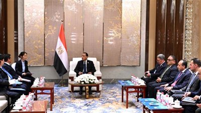 رئيس الوزراء يلتقي رئيس شركة 