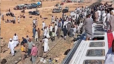 عاجل.. الصحة: 54 مصابا و 3 وفيات في حادث انقلاب عربات قطار بمطروح