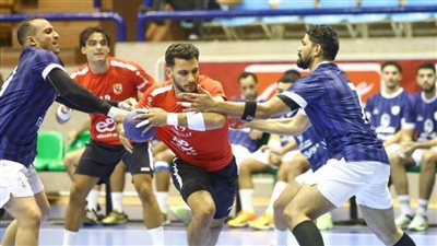 الأهلي يهزم الترسانة في دوري محترفي اليد