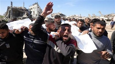 استشهاد فلسطيني وإصابة آخرين في قصف إسرائيلي على حي الرمال غرب مدينة غزة