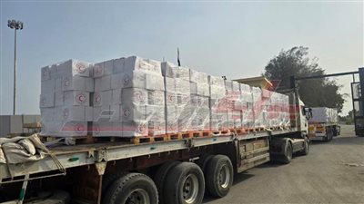 الهلال الأحمر: قافلة 