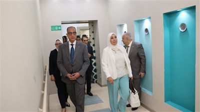 محافظ الفيوم يتفقد التجهيزات الطبية المقدمة من مؤسسة 