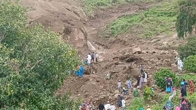 انهيار أرضي يبتلع سكان قرية بأكملها في جبل مرة بوسط دارفور