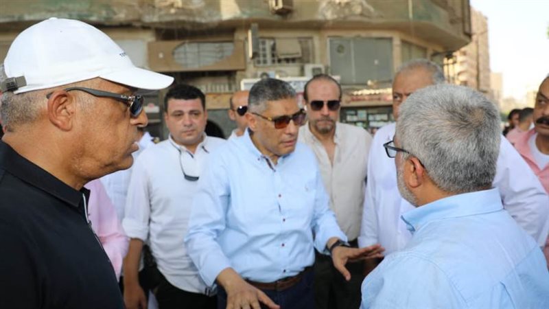 محافظ الجيزة خلال