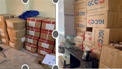   شرطة التموين تضبط 3 مخازن تحوي مستلزمات وأقراصًا طبية مجهولة المصدر