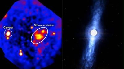 علماء يكتشفون نجمًا نابضًا 