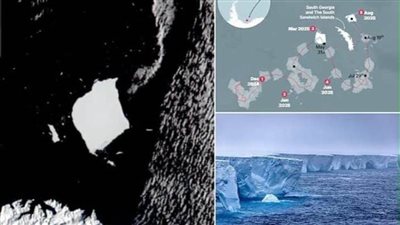 أكبر جبل جليدي في العالم ينهار.. يزن تريليون طن 