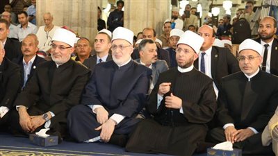 وزير الأوقاف يشهد احتفال الجامع الأزهر بالمولد النبوي 