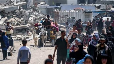 مسؤول أممي: أكثر من 82 ألف حالة نزوح خلال أسبوعين في غزة
