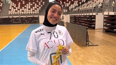 رقية ياسر افضل لاعبة في مباراة مصر والكونغو في بطولة أفريقيا بالجزائر