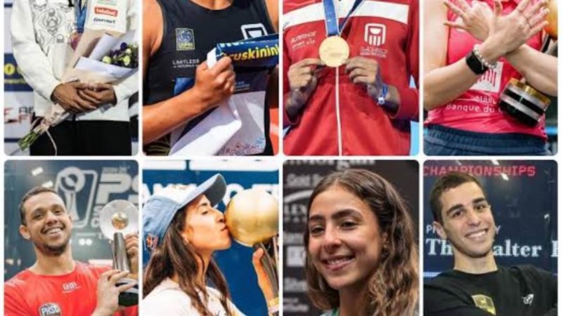 ابطال مصر في طريقهم