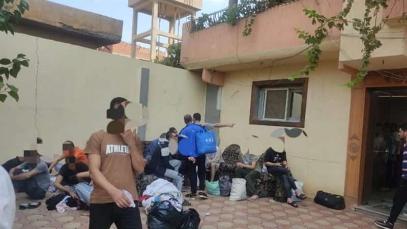 المرضى داخل المصحة