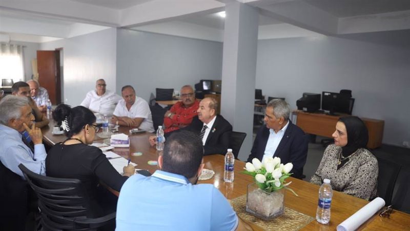 اجتماع اللواء محمود