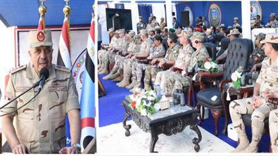 رئيس الأركان يشهد تنفيذ أحد الأنشطة التدريبية الرئيسية لتدريب 