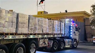 الهلال الأحمر: قافلة 