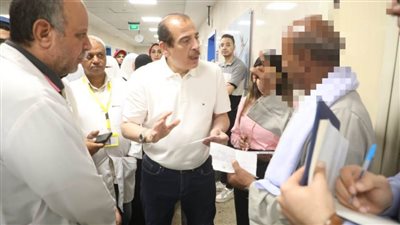  نائب وزير الصحة في زيارة مفاجئة لمستشفى منفلوط المركزي بأسيوط