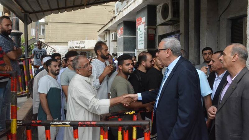 محافظ الغربية خلال