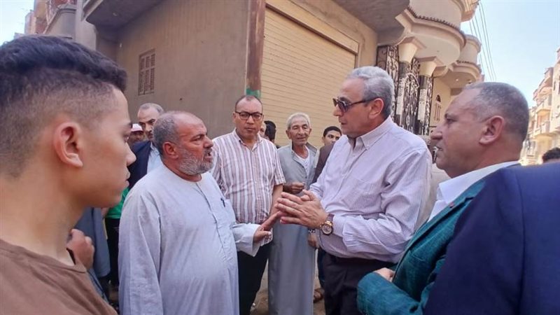 محافظ الغربية خلال