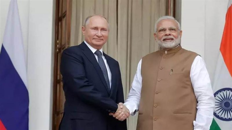 بوتين و مودي