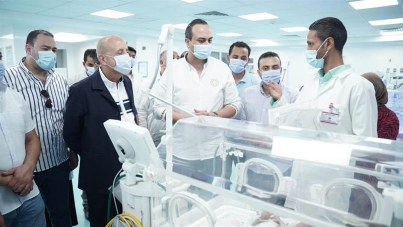 خلال افتتاح وحدة