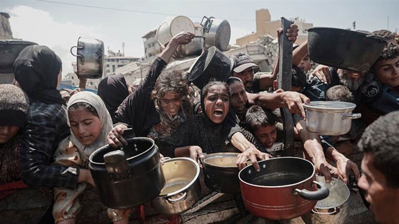 المجاعة فى غزة