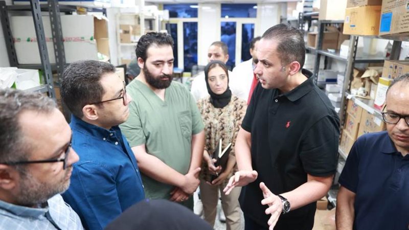 جولة نائب وزير الصحة