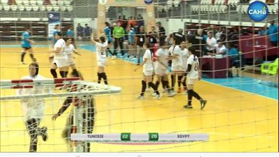 منتخب شابات اليد يفوز على تونس في بطولة إفريقيا