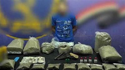 ضبط بؤر إجرامية لتجارة المخدرات والأسلحة النارية بنطاق عدة محافظات