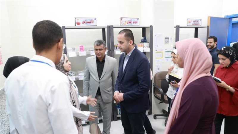 جولة نائب وزير الصحة