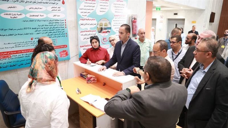 نائب وزير الصحة بالمنيا