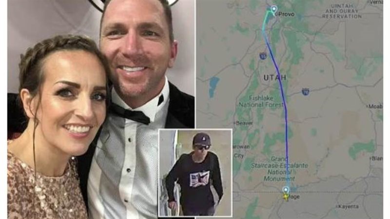 مسار الطائرة ورجل