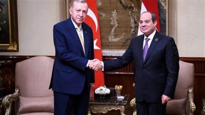 السيسي وأردوغان يبحثان تنسيق المواقف إزاء الأزمات الإقليمية خلال قمة الدوحة الطارئة