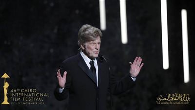 مهرجان القاهرة السينمائي الدولي ينعى الفنان العالمي روبرت ريدفورد