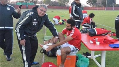 منتخب الفراعنة يواصل تدريباته استعدادًا لأوغندا