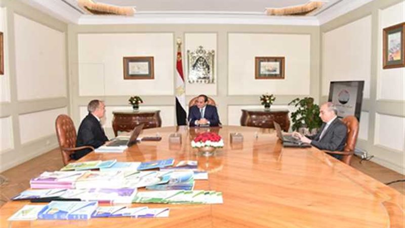 تفاصيل اجتماع السيسي