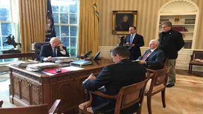 ماذا قال ترامب لبوتين في المكالمة التي استمرت 40 دقيقة بينهما؟