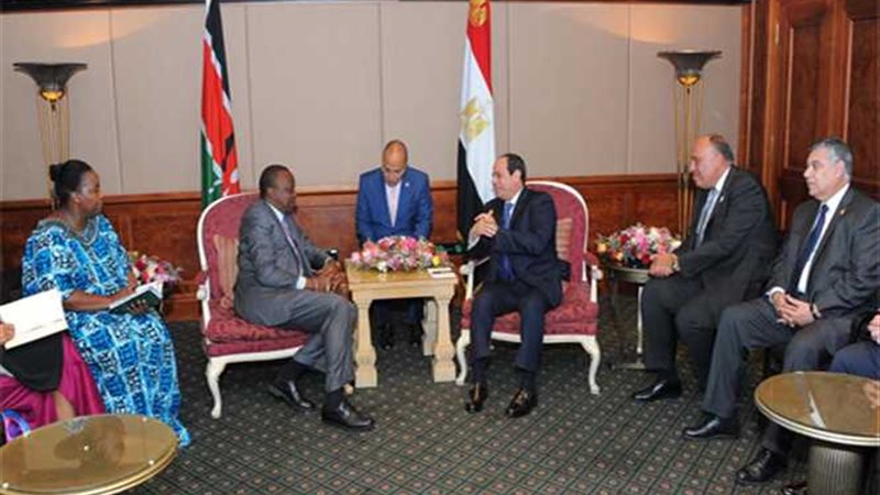 الرئيس السيسي يستقبل