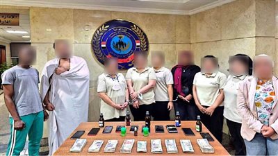 ضبط سيدة تدير ناديا صحيا 